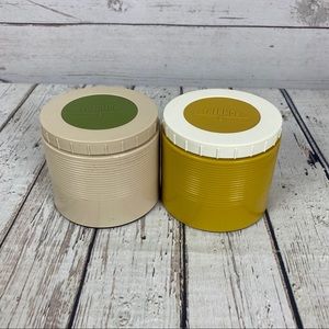 2 THERMOS King-Seeley MODEL 1155 Insulated JAR 8oz